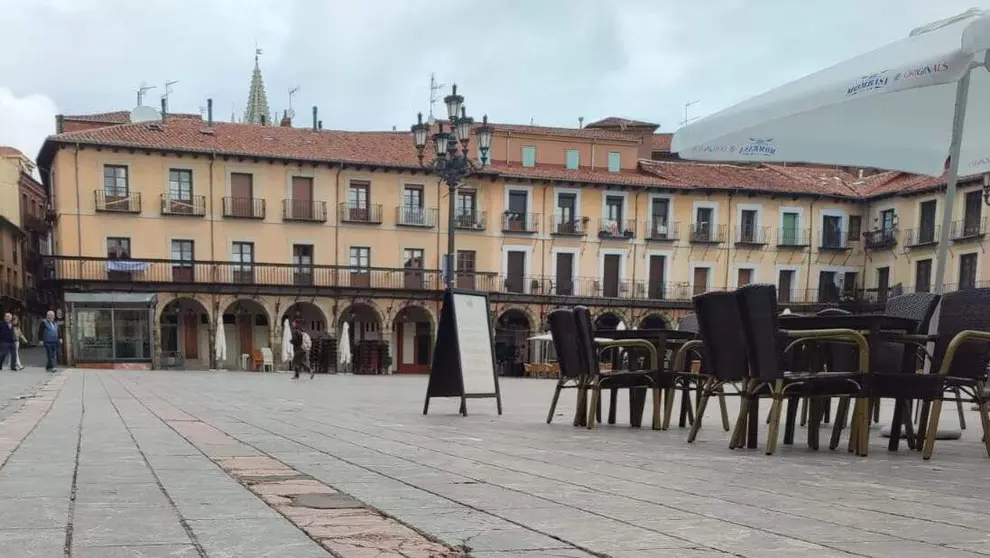 Plaza Mayor de Le&oacute;n