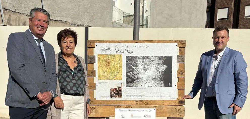 Le&oacute;n inaugura la exposici&oacute;n &lsquo;Molinos de la Ciudad de Le&oacute;n&rsquo; en el Jard&iacute;n de la Era del Moro