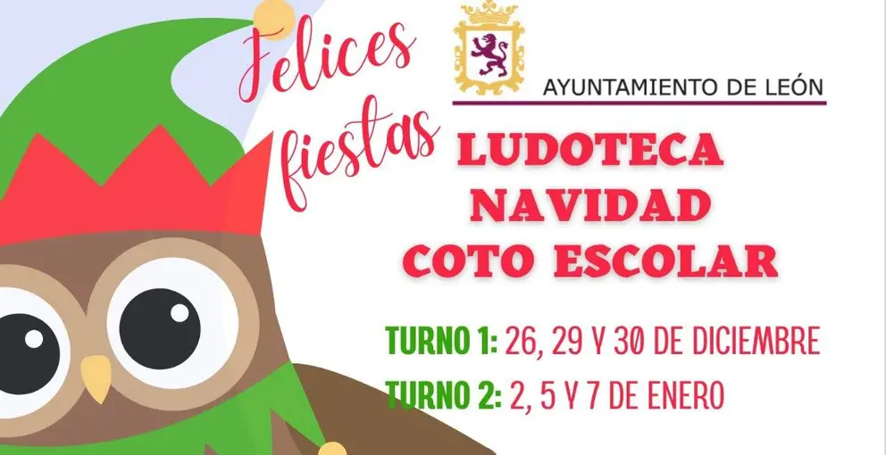 Ludoteca Le&oacute;n Coto Escolar Navidasd