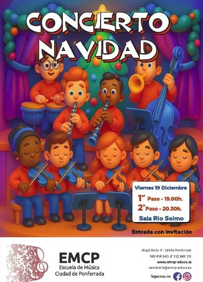 Concierto Navidad 25 Ponferrada