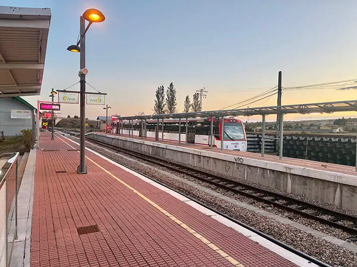 Estaci&oacute;n de San Feliz de Tor&iacute;o en Le&oacute;n
