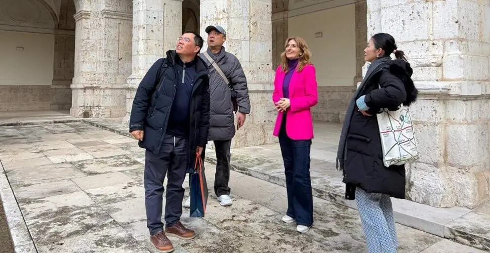 Visita de la productora taiwanesa GrayScale Production para rodar en Castilla y Le&oacute;n