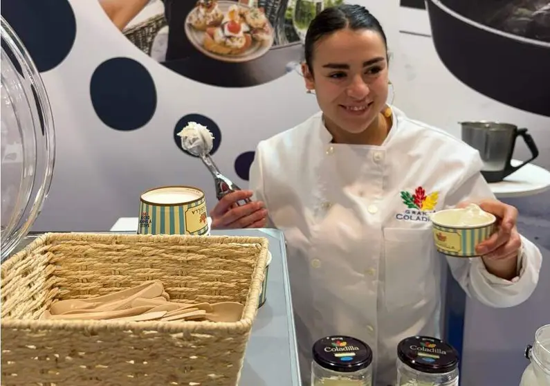 Taller de helado artesanal de Coladilla (Le&oacute;n) en Madrid Fusi&oacute;n