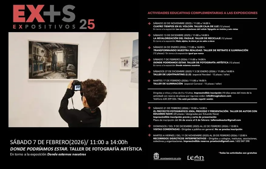 Taller de fotograf&iacute;a art&iacute;stica Le&oacute;n
