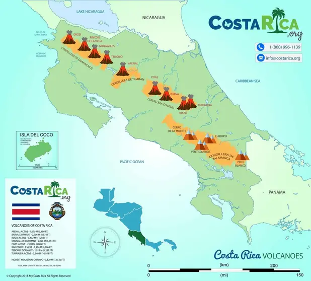 Mapa de Costa Rica