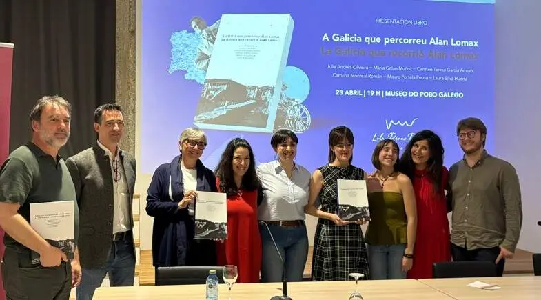 Foto FLPR presentaci&oacute;n libro Alan Lomax en Galicia