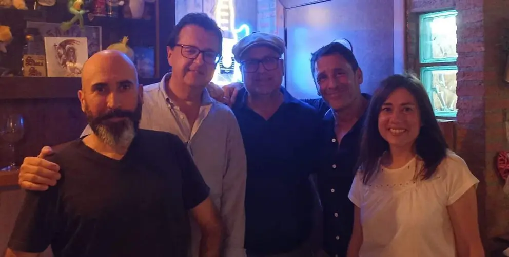 Jos&eacute; Manuel &Aacute;lvarez, Jes&uacute;s Ferrero, Javier Ba&iacute;llo, Luis N&uacute;&ntilde;ez y Sandra Carro en la presentaci&oacute;n del festival en Le&oacute;n