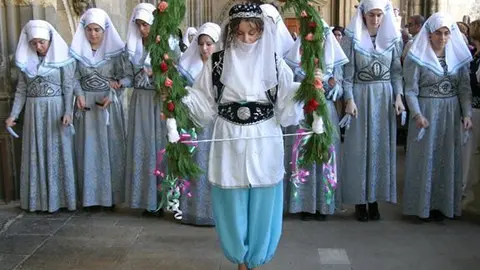 Ceremonia de Las Cantaderas (foto de archivo)