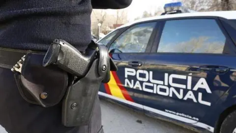 Polic&iacute;a nacional Le&oacute;n