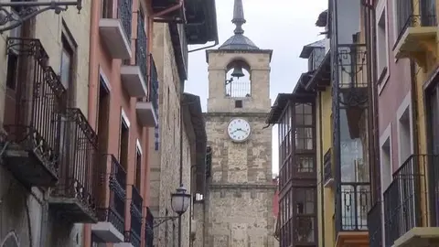 Calle del Reloj de Ponferrada