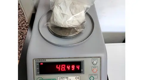 Coca&iacute;na incautada