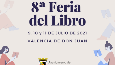Cartel 8 Feria del Libro horizontal