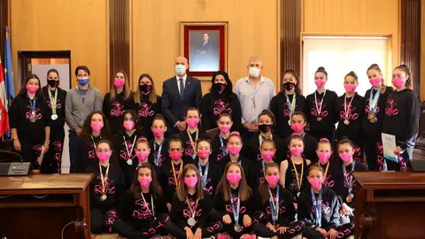 Encuentro del alcalde y el Club Ritmo Le&oacute;n
