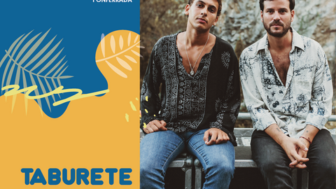 Taburete en concierto en Ponferrada