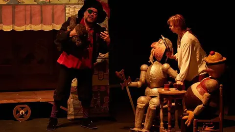 "Don Quijote en la graciosa aventura del titiritero"