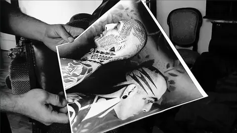 Foto de tatuadores realizada por Olaf Pla Gracia