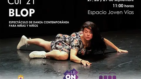 CARTEL DANZA ESPACIO VIAS del a&ntilde;o pasado