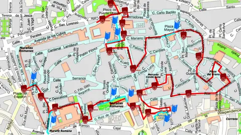 Le&oacute;n San Froil&aacute;n 2021 Recorrido de los Carros engalanados y los Pendones
