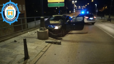Accidente en Ponferrada