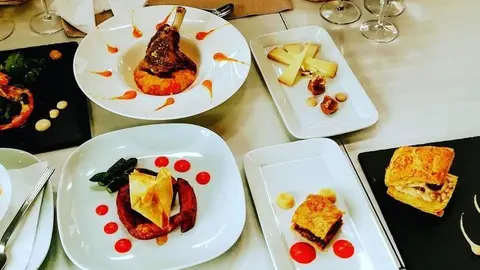 Men&uacute; degustaci&oacute;n de La Antigua Escuela en Pobladura de las Regueras