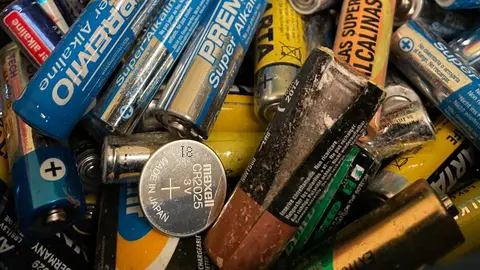 Reciclado de pilas en Le&oacute;n