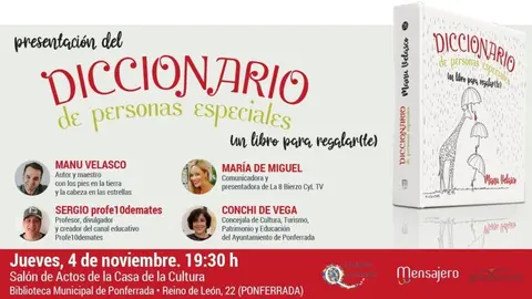 Presentaci&oacute;n en Ponferrada del libro: "Diccionario de personas especiales"