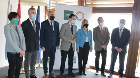 Visita  a la presentaci&oacute;n de los primeros resultados