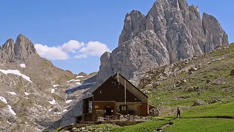 El refugio de Collado Jermoso en Picos de Europa