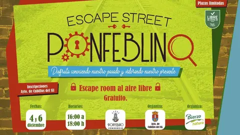 PONFEBLINO ESCAPE diciembre