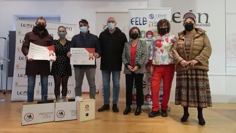 Premiados en la Ruta de la Morcilla de Le&oacute;n de 2021 (foto de archivo)