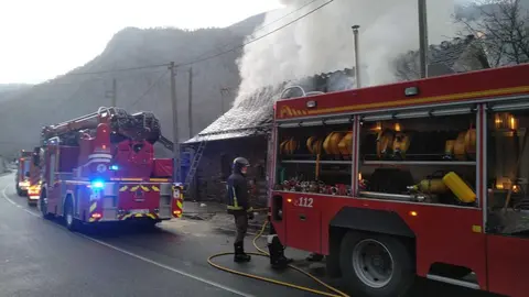 Intervenciones bomberos Ponferrada (foto de archivo)