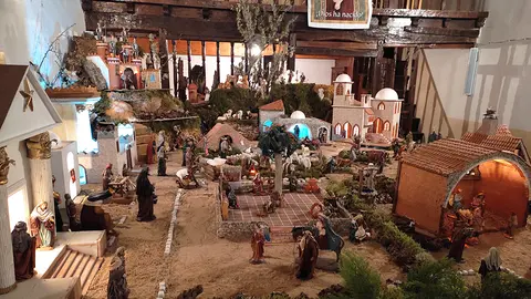 Bel&eacute;n artesanal en Finolledo