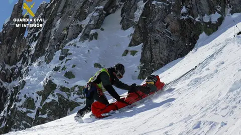 Rescate en Mampodre (Le&oacute;n)