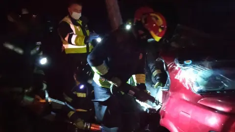 Actuaci&oacute;n Bomberos Bierzo