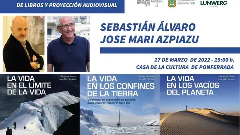 Presentaci&oacute;n en Ponferrada - Sebasti&aacute;n &Aacute;lvaro y Jos&eacute; Mar&iacute;a Azpiazu