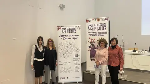 Mapa de escritoras de Castilla y Le&oacute;n