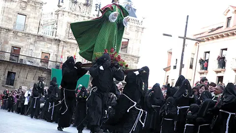 Carrera en la Procesi&oacute;n de San Juan&iacute;n en Astorga