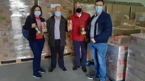 Reparto alimentos Le&oacute;n