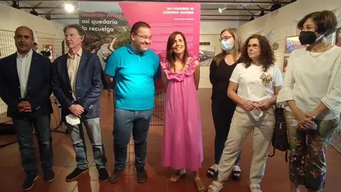 Exposici&oacute;n sobre La Recuelga en el Museo del Ferrocarril