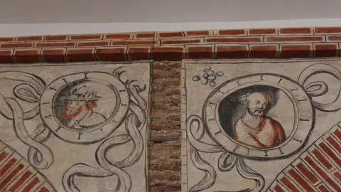 Pinturas murales en la iglesia de Villacintor