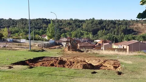 Terreno para el luch&oacute;dromo de Ferral del Bernesga