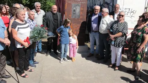 Acto de homenaje a Jer&oacute;nima Blanco y Fernando Cabo en Ponferrada