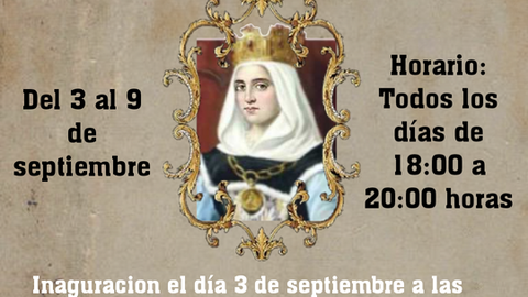Cartel de la exposici&oacute;n "Reyes y Reinas del Reino de Le&oacute;n"