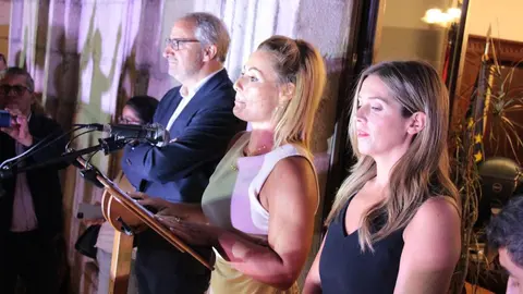 Lydia Valent&iacute;n ofrece el preg&oacute;n de las Fiestas de la Encina de Ponferrada