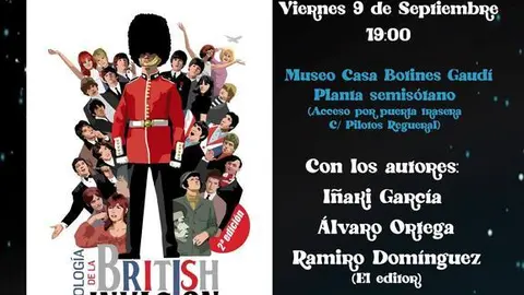 Antologia de la British Invasion  se presenta en el Museo Casa Botines