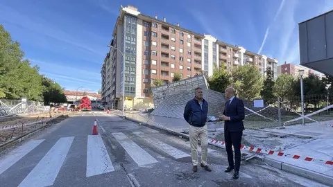 Visita a las obras de La Chantr&iacute;a