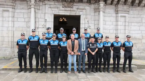 Presentaci&oacute;n de los nuevos polic&iacute;as municipales de Ponferrada