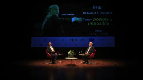 Vicente Del Bosque participa en el FID Castilla y Le&oacute;n ABANCA