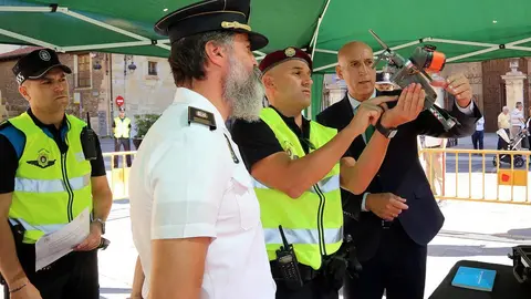 La Polic&iacute;a Local de Le&oacute;n cuenta con tres nuevos drones