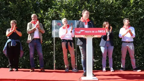 Fiesta de la Rosa del PSOE de Le&oacute;n en Ponferrada